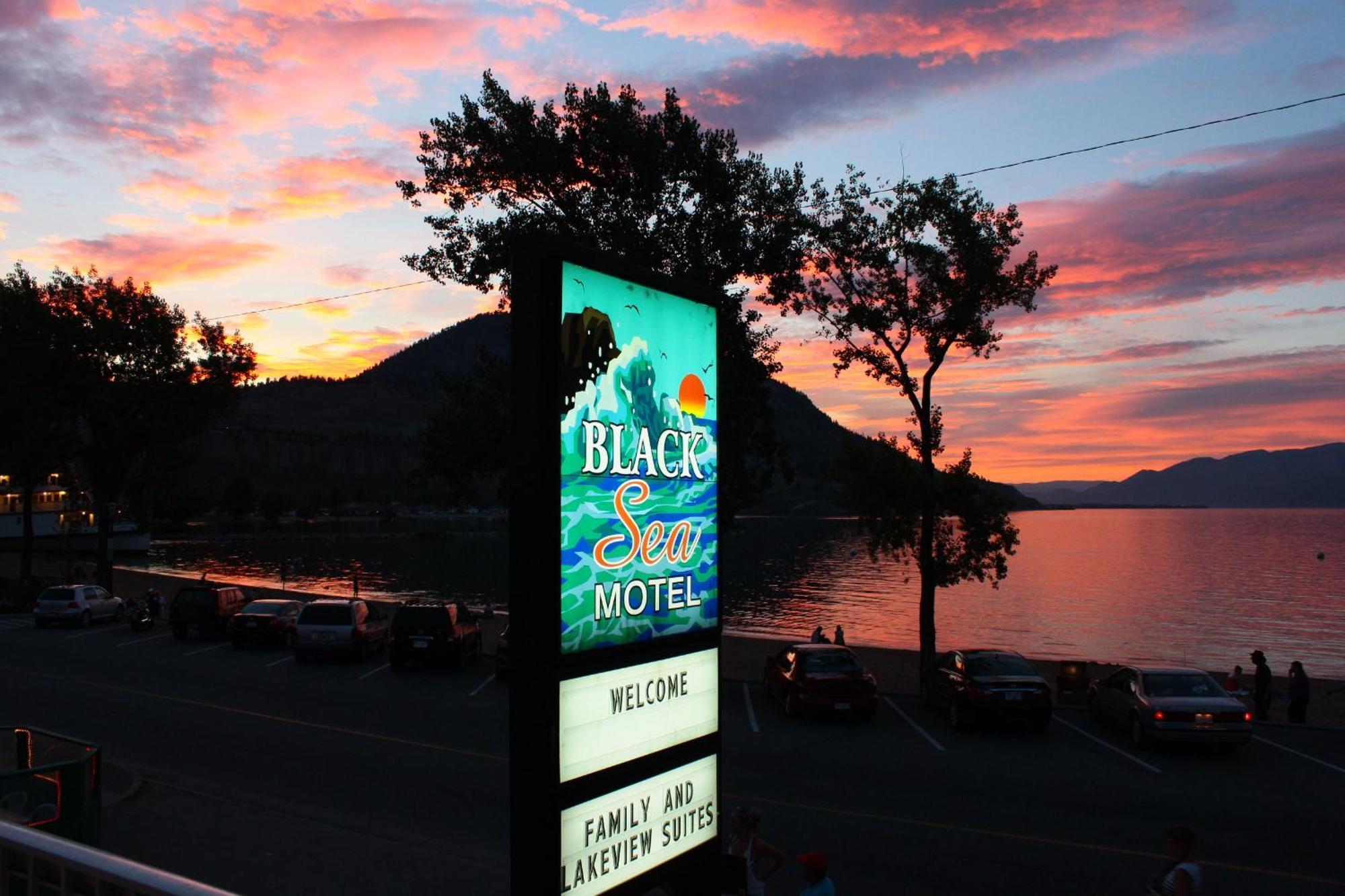 Black Sea Motel Пентиктън Екстериор снимка