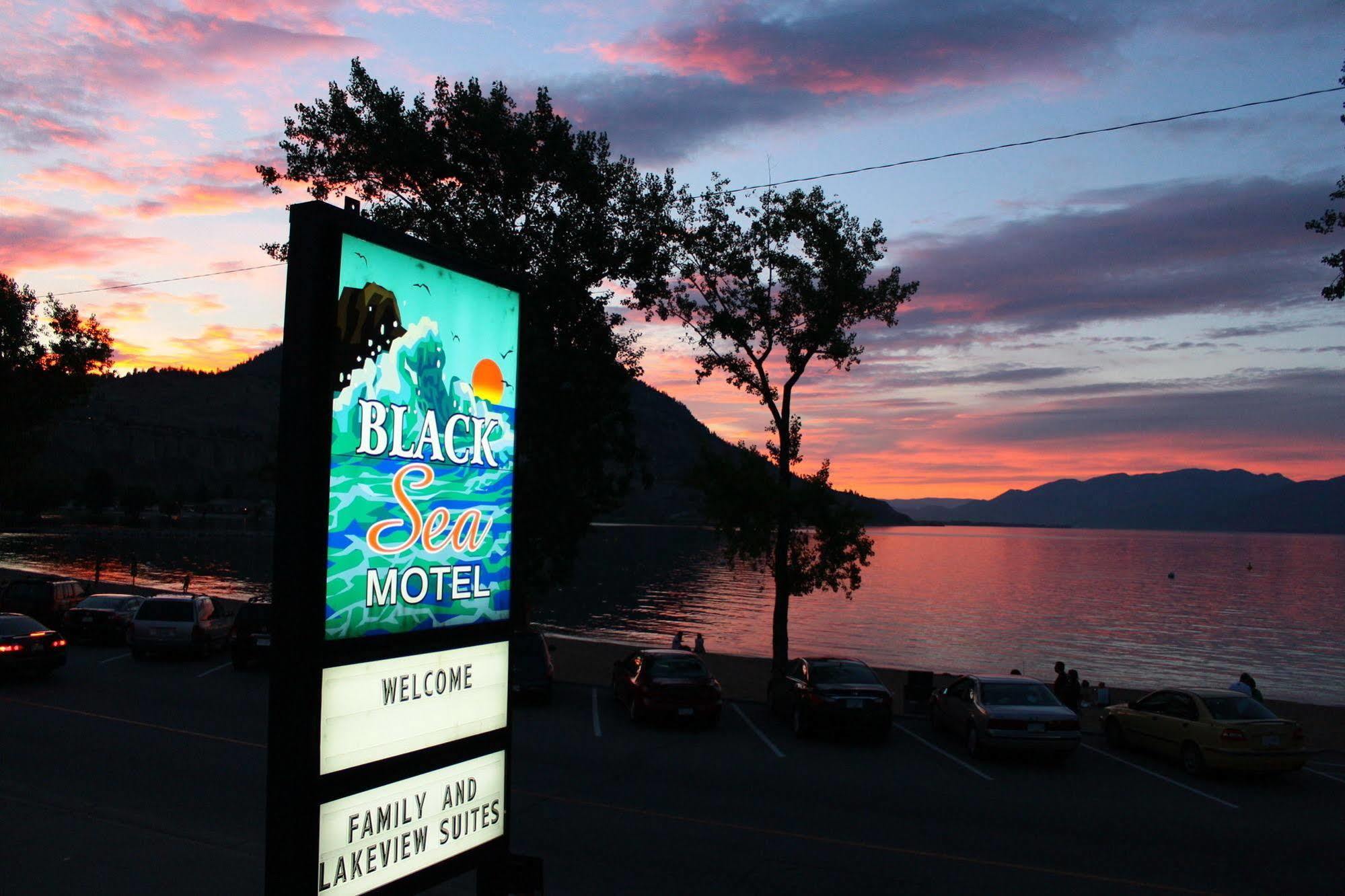 Black Sea Motel Пентиктън Екстериор снимка